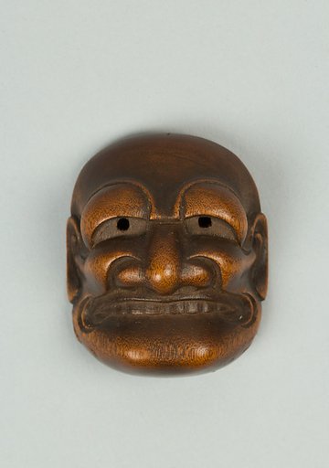 Netsuke of Noh Mask