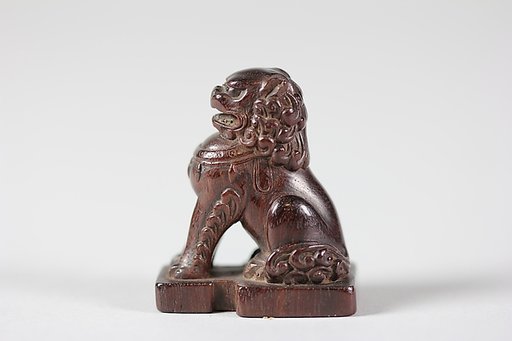 Netsuke of Seated Lion