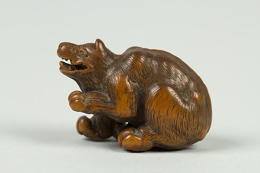 Netsuke of Wolf
