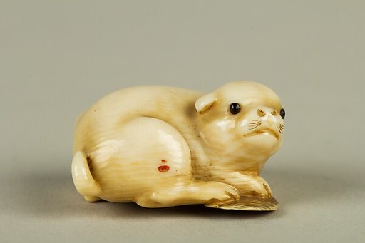 Netsuke of Dog