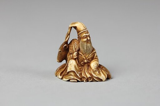 Netsuke of Fukurokojin