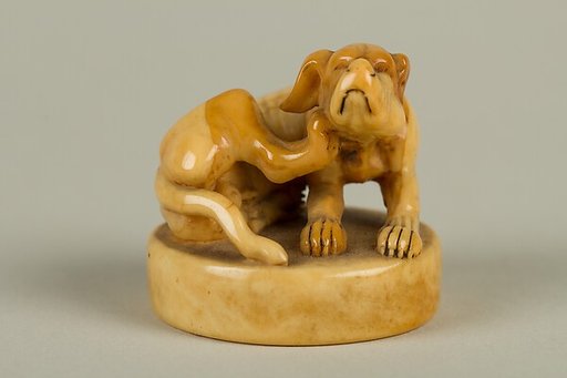 Netsuke of Dog