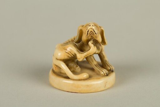 Netsuke of Dog