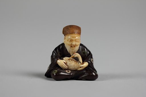 Netsuke of Jurōjin