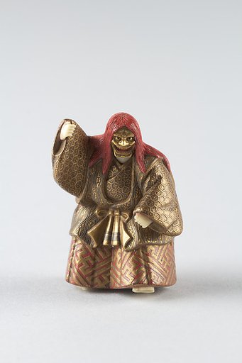 Netsuke of Shakkyō Dancer