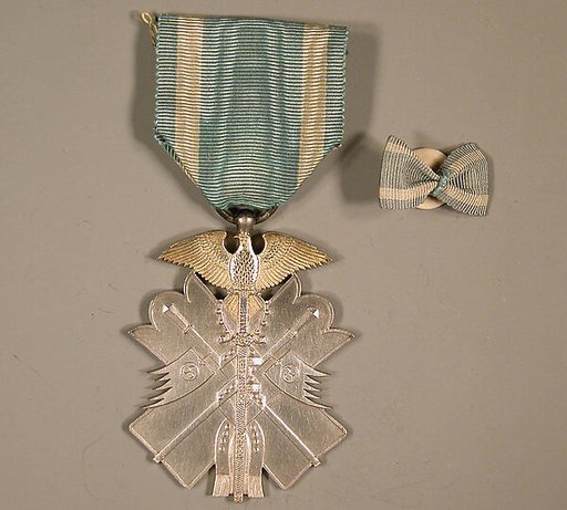 Medal and Button