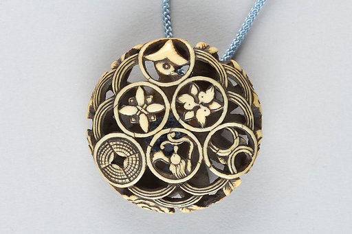 Netsuke with Carved Openwork Design