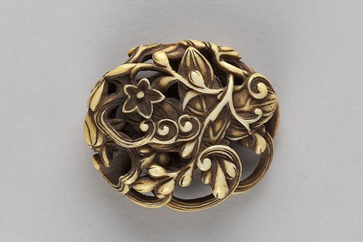 Netsuke with Carved Openwork Design