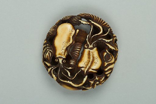 Netsuke with Openwork Design