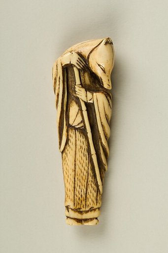 Netuske with Fox from the Kyōgen Play "Hakuzōsu"
