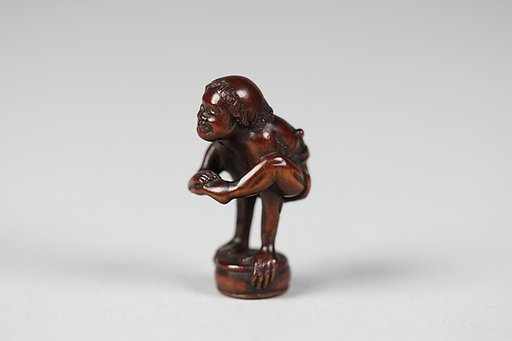 Netsuke of Acrobat