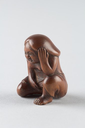 Netsuke of Woman