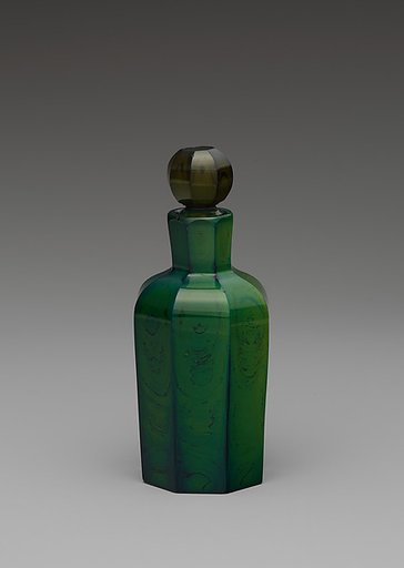 Fluted Bottle with Stopper