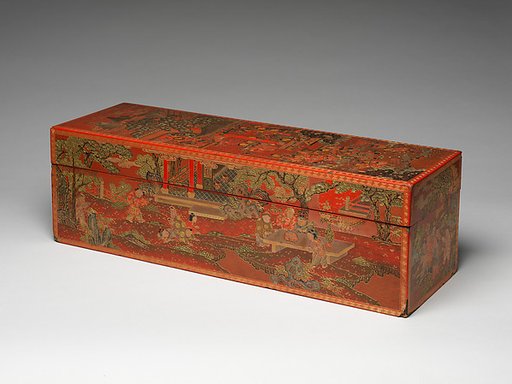 Box with boys at play