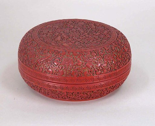 Box with Eight Buddhist Treasures