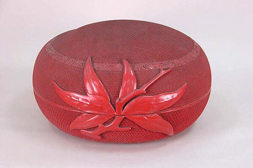Pair of Heat-Shaped Covered Boxes