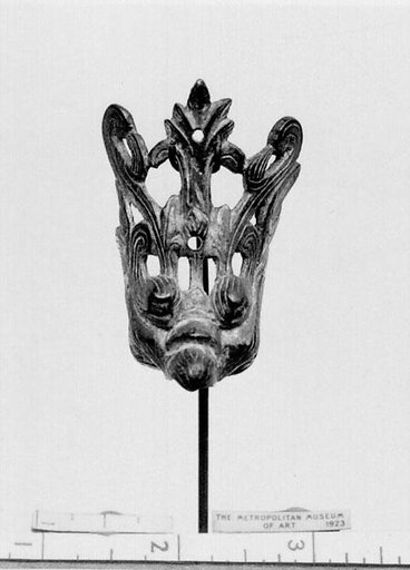 Fragment of a Buddhist crown?