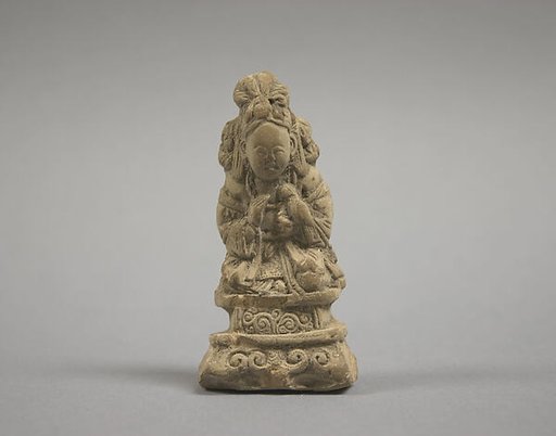 Figure of Guanyin with Parrot