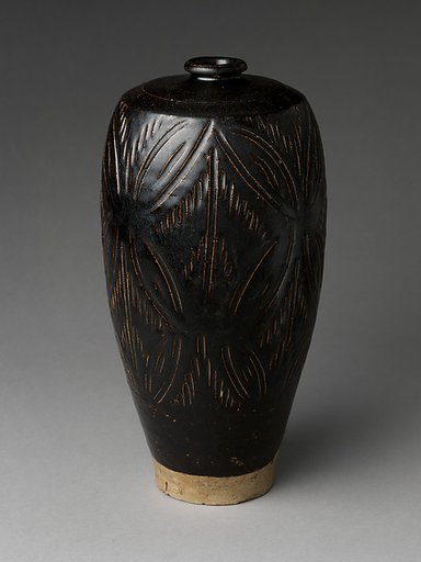Vase with abstract decoration
