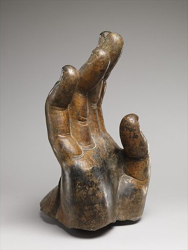 Right hand of Buddha