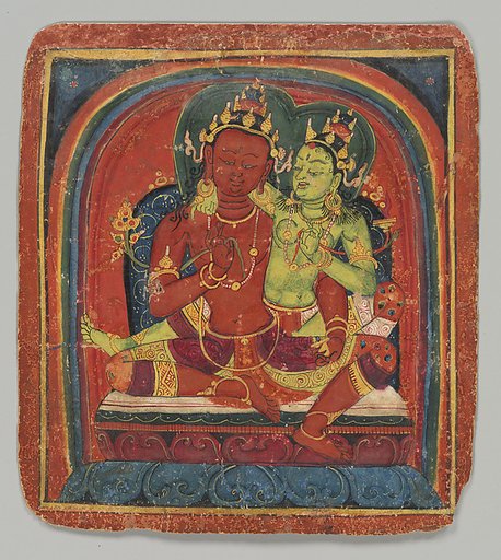 Initiation Card (Tsakalis): Bodhisattva Samantabhadhra