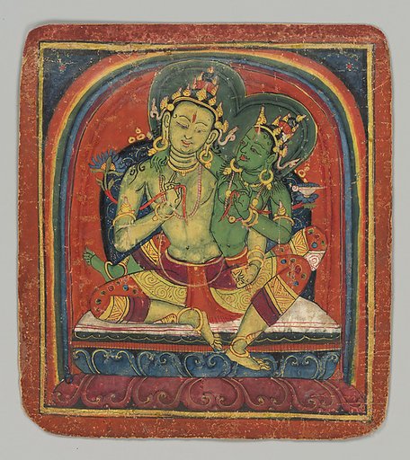 Initiation Card (Tsakalis): Manjushri