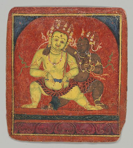Initiation Card (Tsakalis): Mahakala
