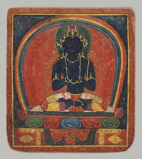 Initiation Card (Tsakalis): Samanthabhadri (Consort)