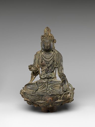 Seated bodhisattva