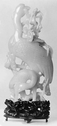 Covered vase