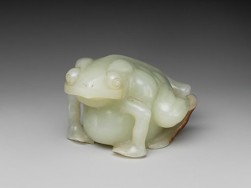 Crouching frog