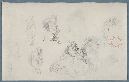 Studies after Michelangelo