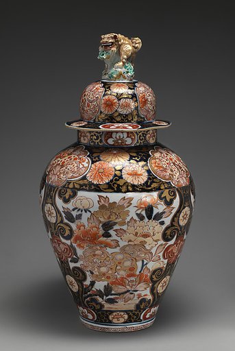 Baluster-shaped vase