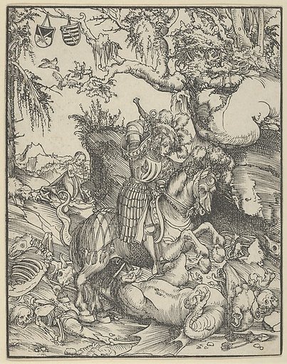 St. George on Horseback Slaying the Dragon