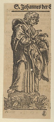 Silver Statuette of St. John, from the "Wittenberg Reliquaries"