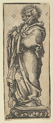 Silver Statuette of St. Jude, from the "Wittenberg Reliquaries"
