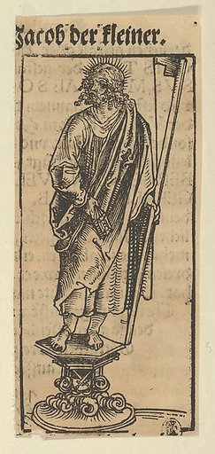 Silver Statuette of St. James the Less, from the "Wittenberg Reliquaries"