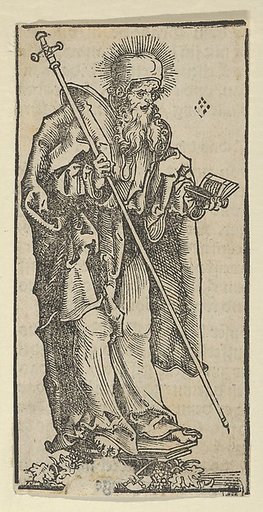 Silver Statuette of St. Philip, from the "Wittenberg Reliquaries"