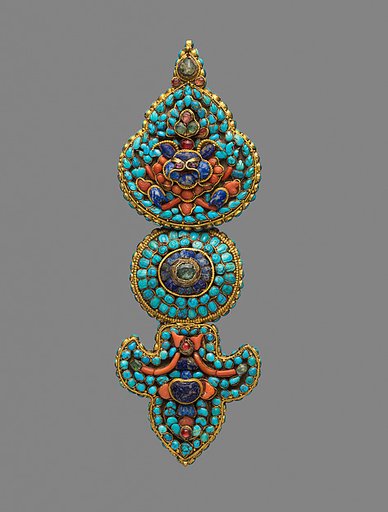 Ear Ornament for a  Deity