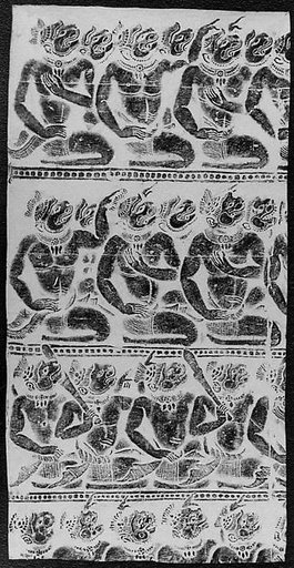 Rubbing of Seated Monkeys