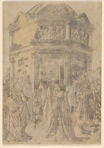 The Pentecost, from "Life of the Virgin and Christ"