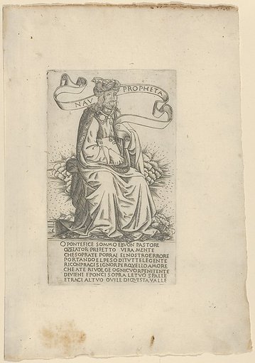The Prophet Nahum, from Prophets and Sibyls