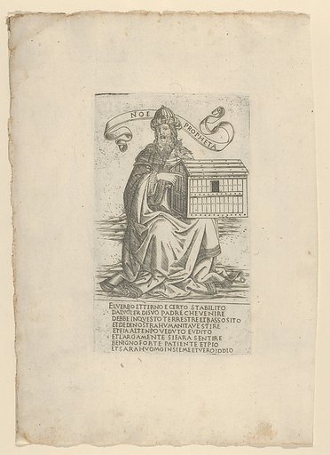 The Prophet Noah, from Prophets and Sibyls