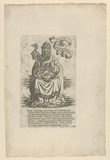 The Prophet Aaron, from Prophets and Sibyls