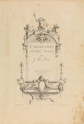 Cartouches Nouvellement Inventez par J.B. Toro  (Title Page)