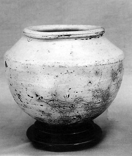 Jar with Ivory Lid