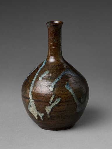 Bottle with Splashed Design