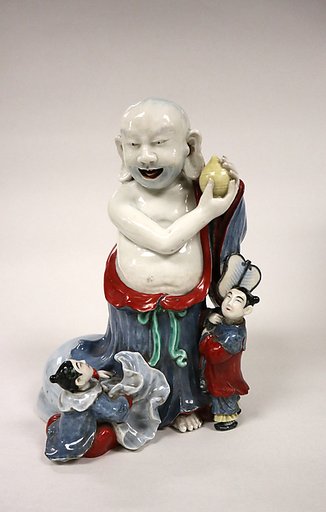 God Hotei and Children