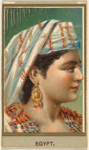 Egypt, from the Races of Mankind series (T181) issued by Abdul Cigarettes