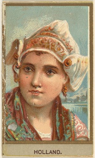 Holland, from the Races of Mankind series (T181) issued by Abdul Cigarettes